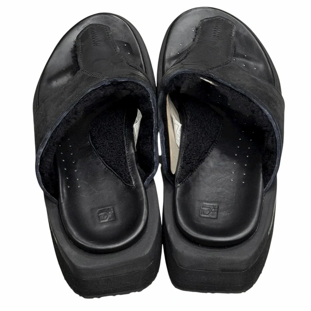 Deckers X Lab Gldtr Slide Recovery Sandals Flip Flops Chunky Comfort Shoes Sz 10